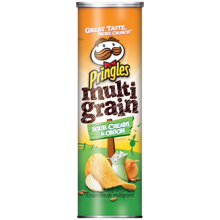 slide 1 of 1, Pringles Mlt Grn Sr Cream On, 6.63 oz