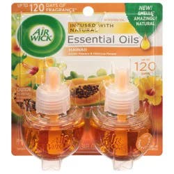 Air Wick Essential Oils Hawaii Scented Oil Refills 1.34 fl oz