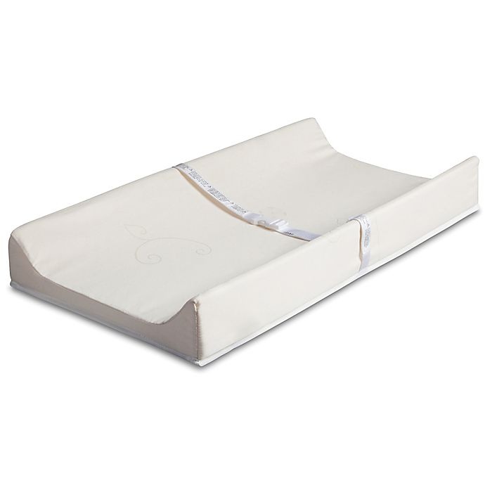 slide 3 of 6, Simmons Kids BeautySleep Contoured Changing Mattress Pad, 1 ct