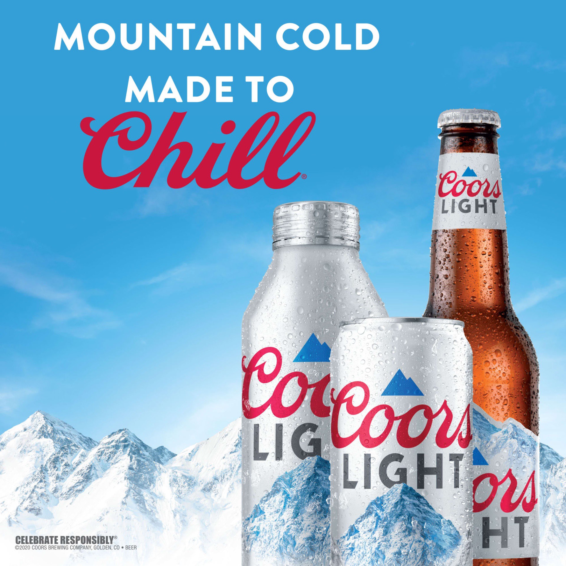 slide 4 of 5, Coors Crisp, clean and refreshing, Coors Light is an American-style light lager beer. This light beer has 4.2% ABV, 102 calories and 5 grams of carbs per 12-ounce serving., 288 oz