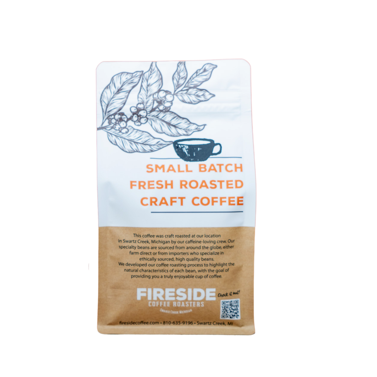 slide 2 of 2, Fireside Coffee Happy Medium - Medium Roast Whole Bean - 12 oz, 12 oz