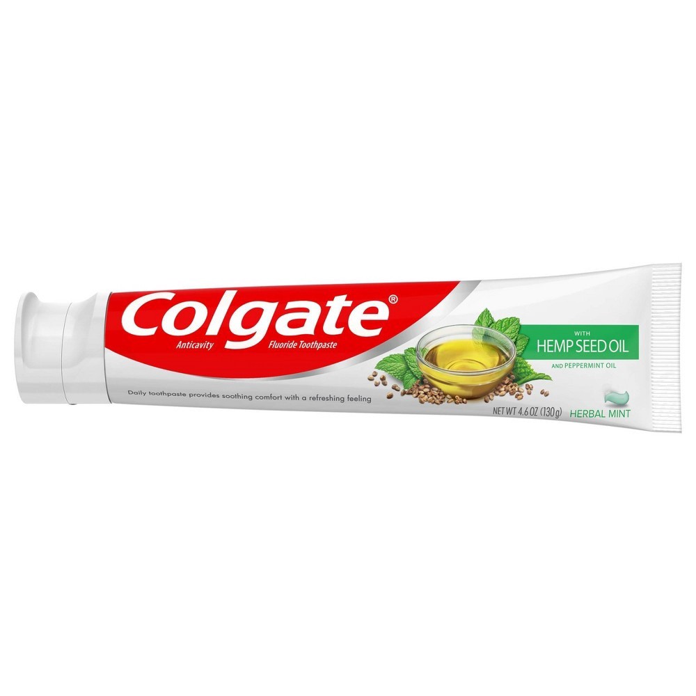 slide 2 of 4, Colgate with Hemp Seed Oil Toothpaste - Herbal Mint Flavor, 4.6 oz