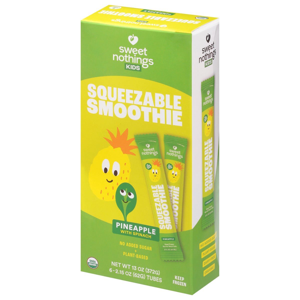 slide 7 of 13, Sweet Nothings Smoothie Pnapl Spinach- 12 oz, 