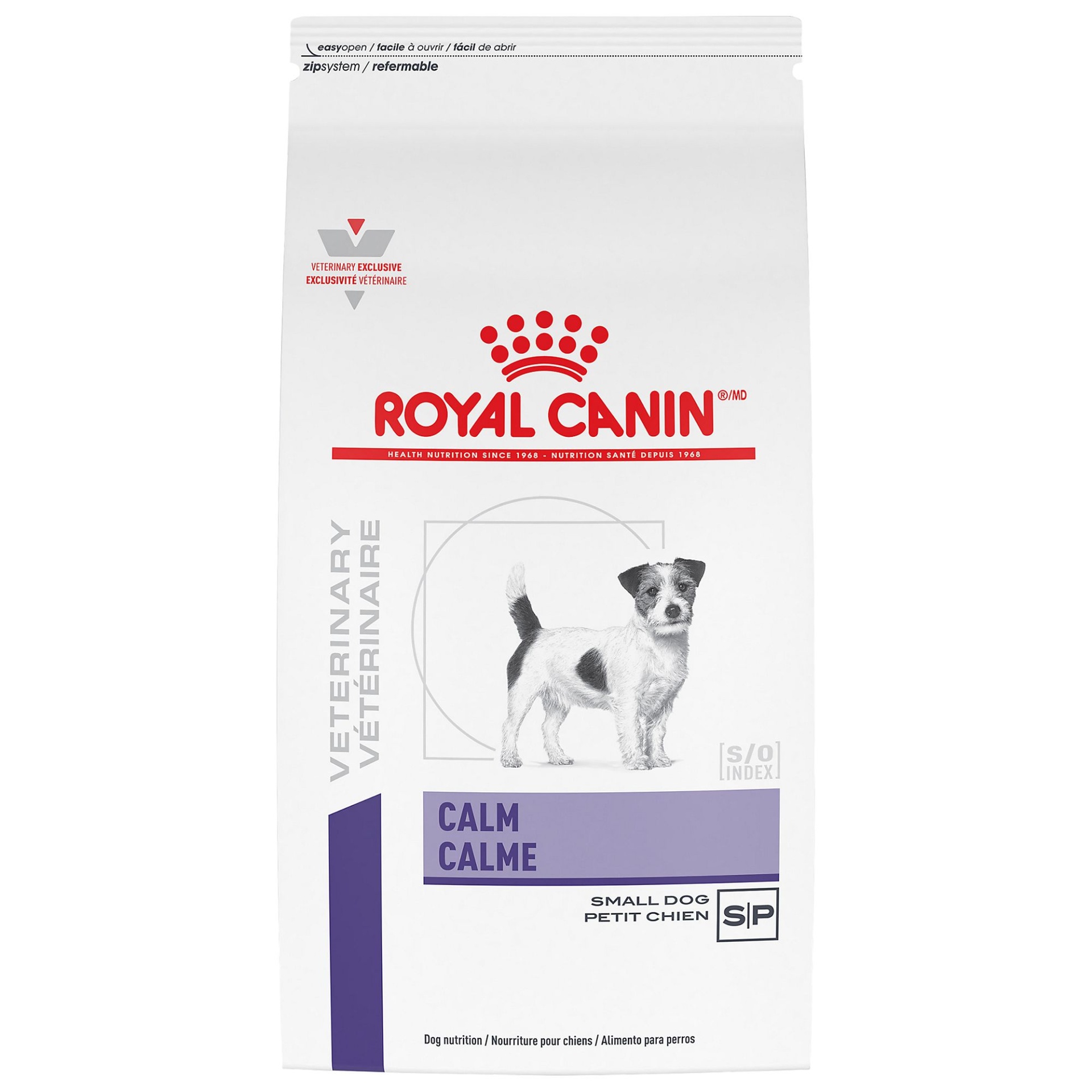 slide 1 of 1, Royal Canin Vet Diet Royal Canin Veterinary Diet Adult Calm Small Breed Dry Dog Food, 8.8 lb
