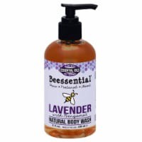 slide 1 of 1, Beecology Body Wash Lavender, 8 fl oz