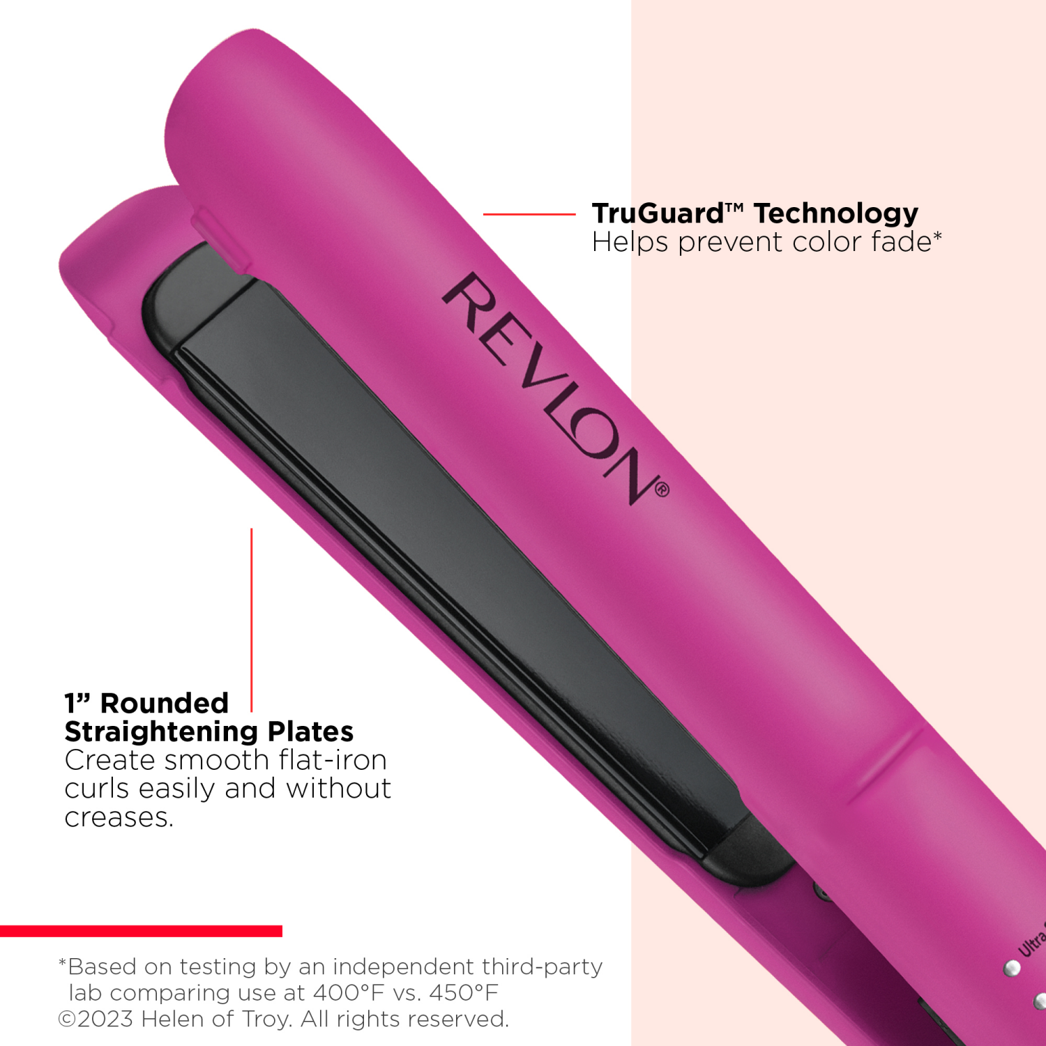 slide 4 of 5, Revlon Precision 1 Inch Flat Iron 1 Each, 1 ct