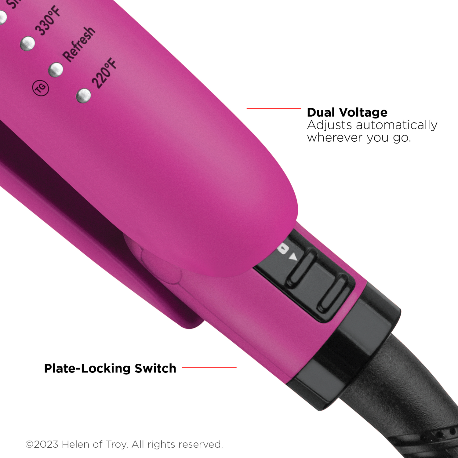 slide 5 of 5, Revlon Precision 1 Inch Flat Iron 1 Each, 1 ct