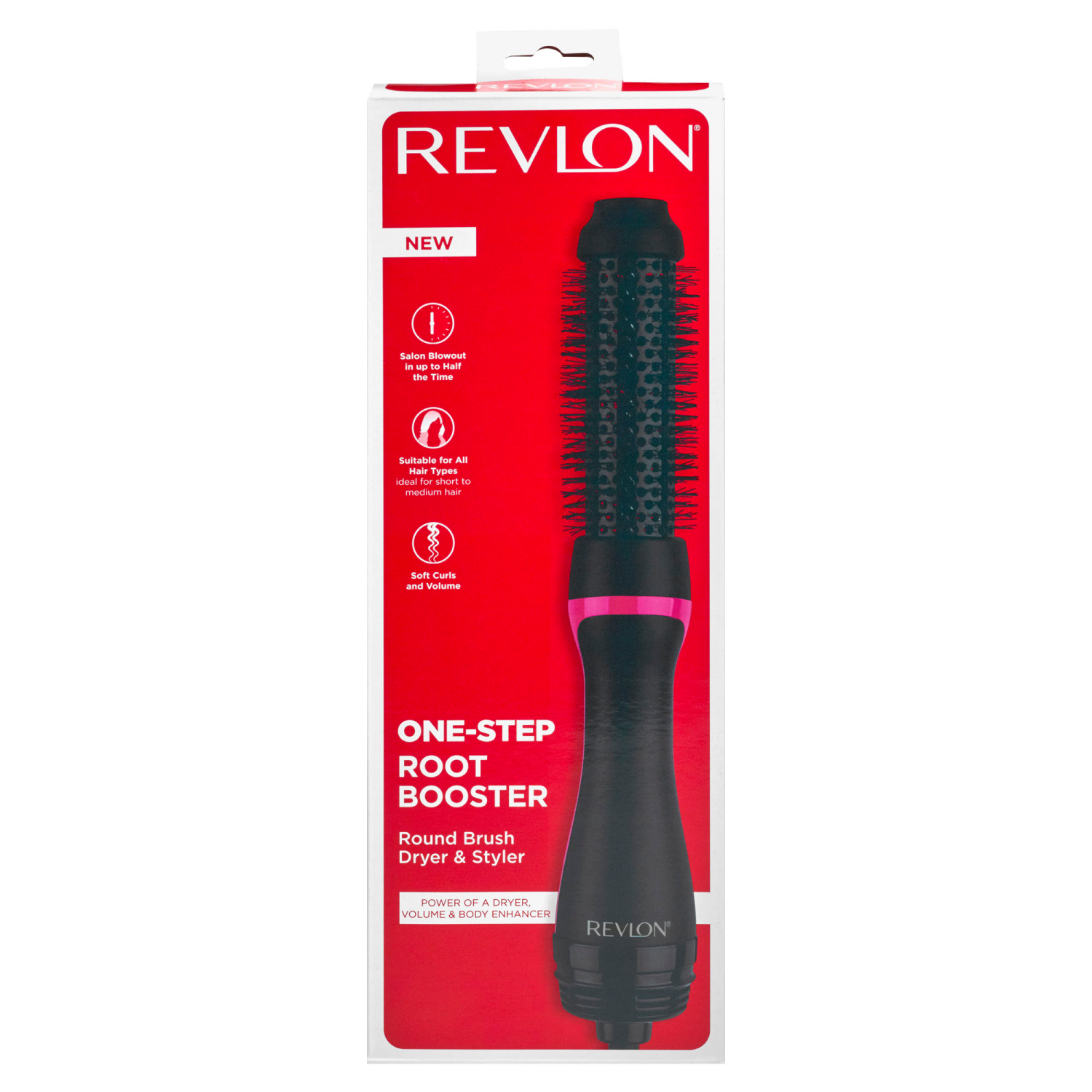 slide 2 of 8, Revlon Round Dryer & Styler Brush 1 Each, 1 ct