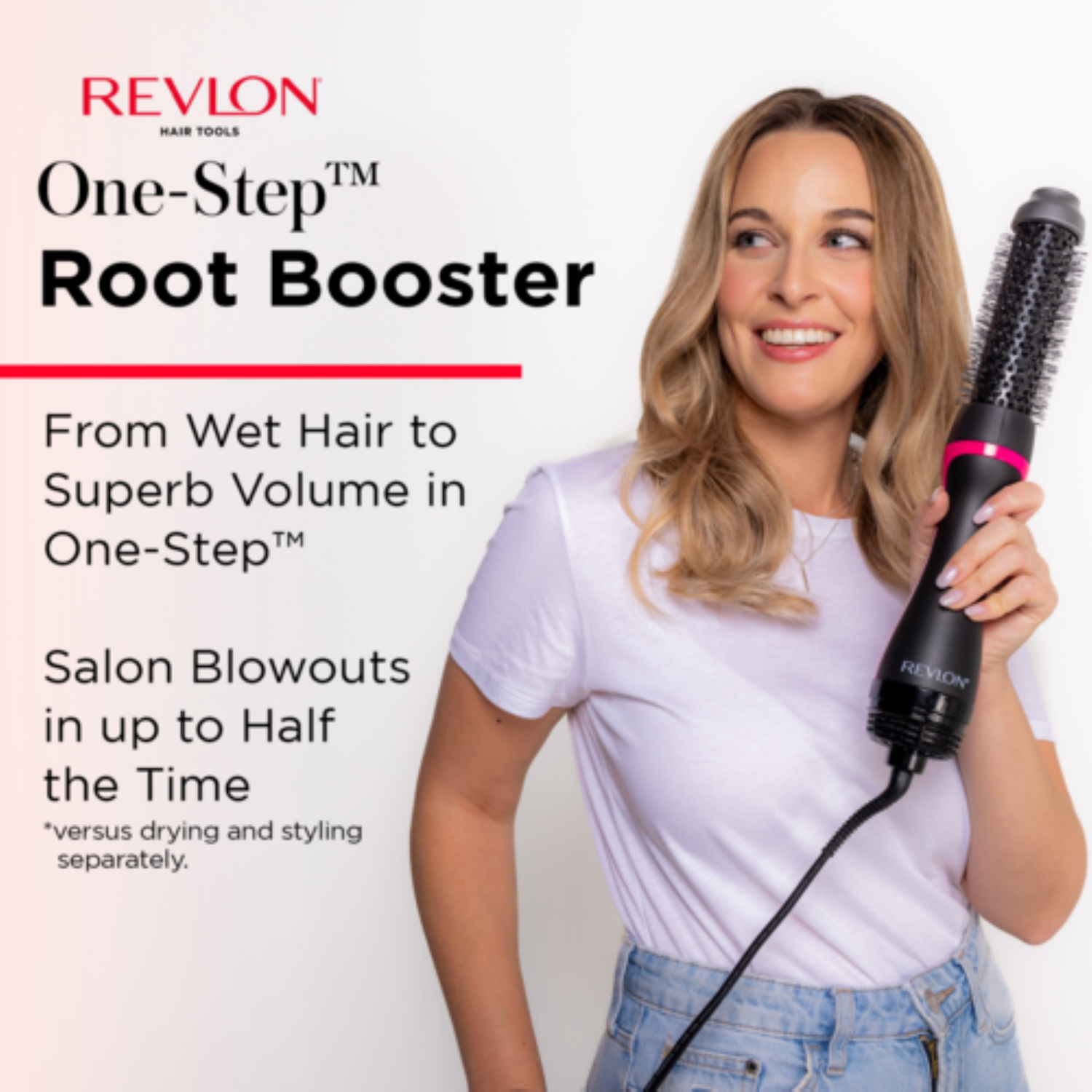 slide 6 of 8, Revlon Round Dryer & Styler Brush 1 Each, 1 ct