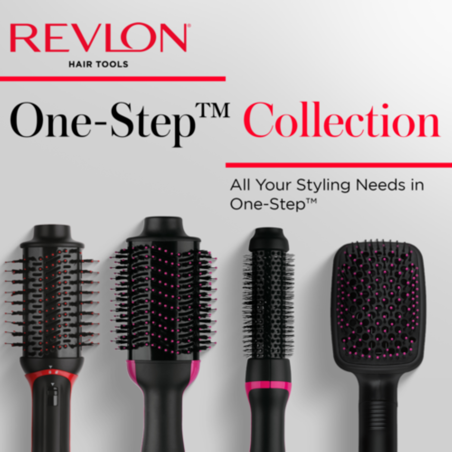slide 7 of 8, Revlon Round Dryer & Styler Brush 1 Each, 1 ct