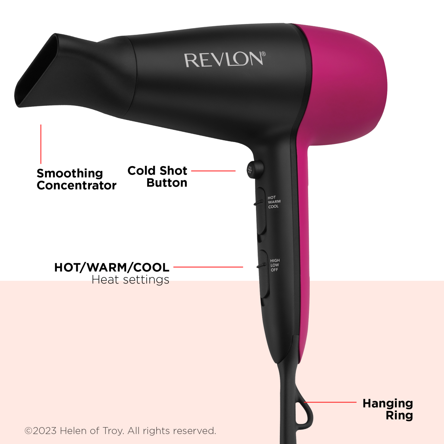 slide 3 of 6, Revlon Perfect Match Hair Dryer, 1 ct