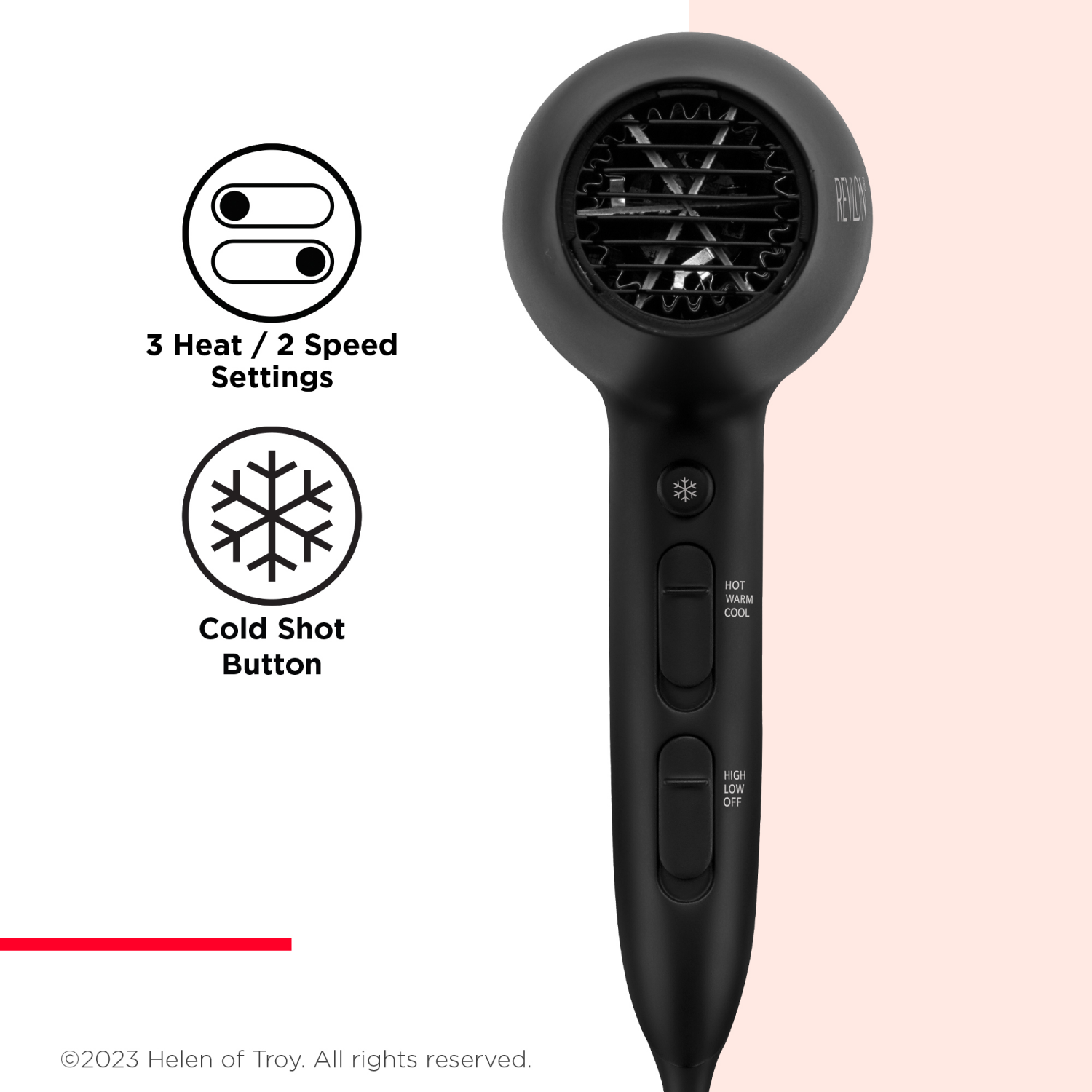 slide 5 of 6, Revlon Perfect Match Hair Dryer, 1 ct