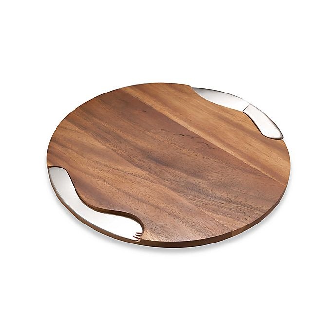 slide 2 of 3, Nambé Cheese Block with Knife and Spreader, 1 ct