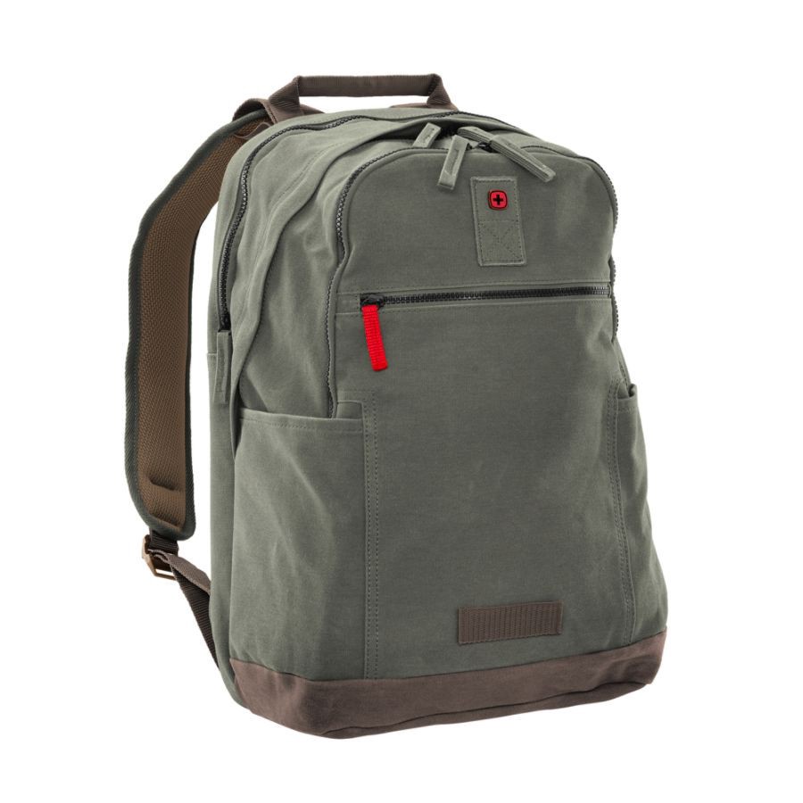 slide 2 of 3, Wenger Arundel Laptop Backpack, Olive, 1 ct