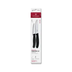 Victorinox Utility And Paring Knife Set Black 2pc