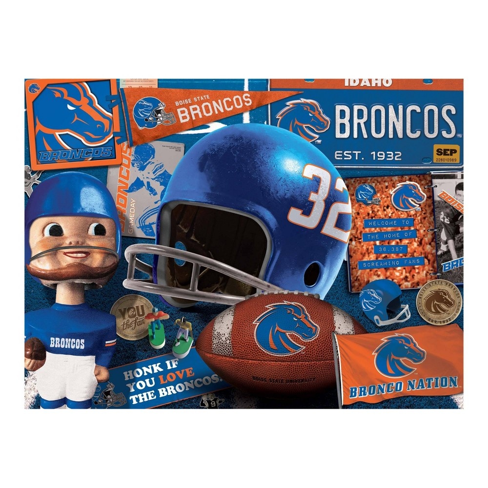 slide 3 of 3, NCAA Boise State Broncos Throwback Puzzle, 500 ct