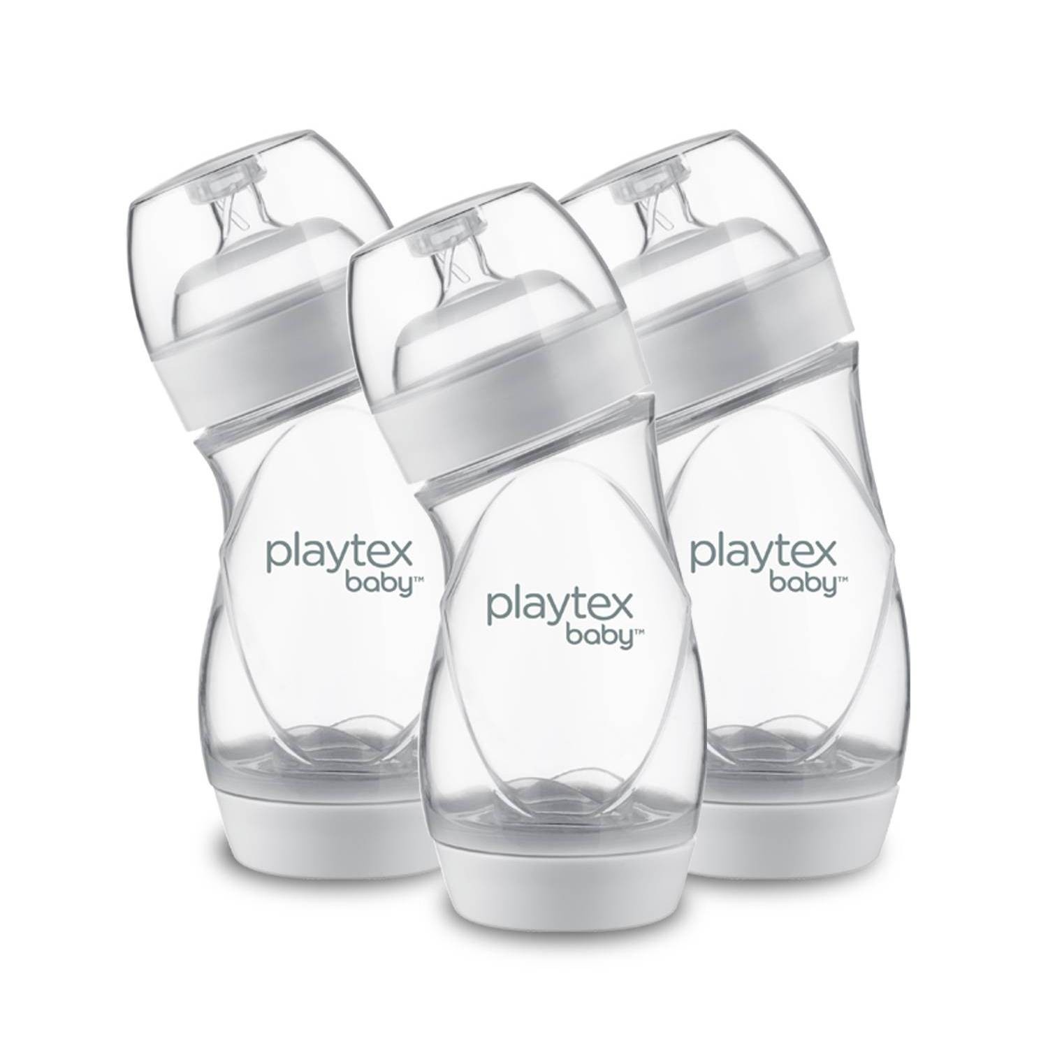 slide 1 of 9, Playtex Baby VentAire Anti-Colic Baby Bottles, 3 ct; 6 oz