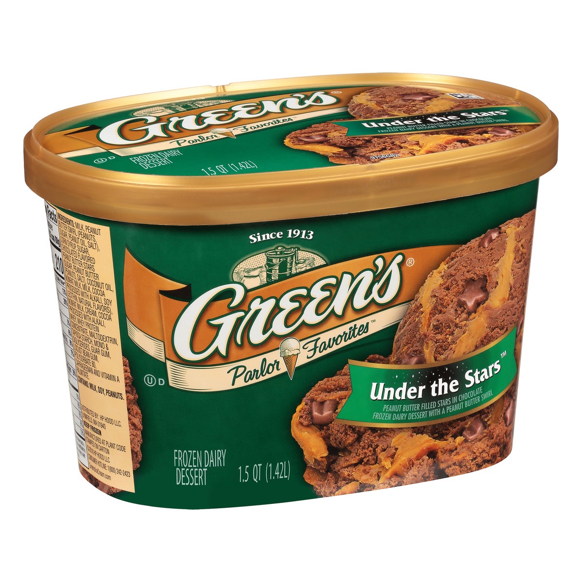 slide 6 of 10, Green's Parlor Favorites Under the Stars Frozen Dairy Dessert 1.5 qt. Carton, 1.42 liter