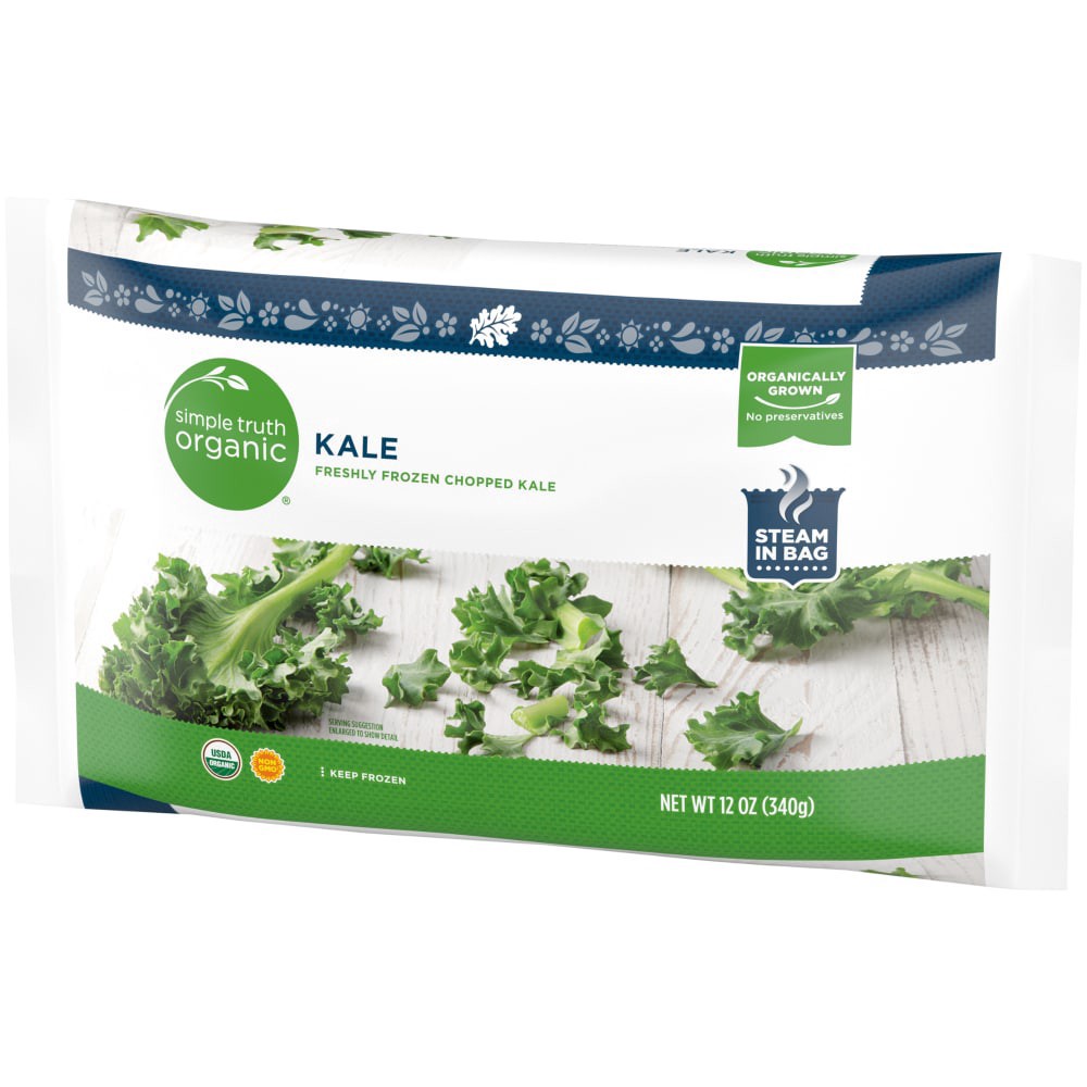 slide 2 of 3, Simple Truth Organic Chopped Kale, 12 oz