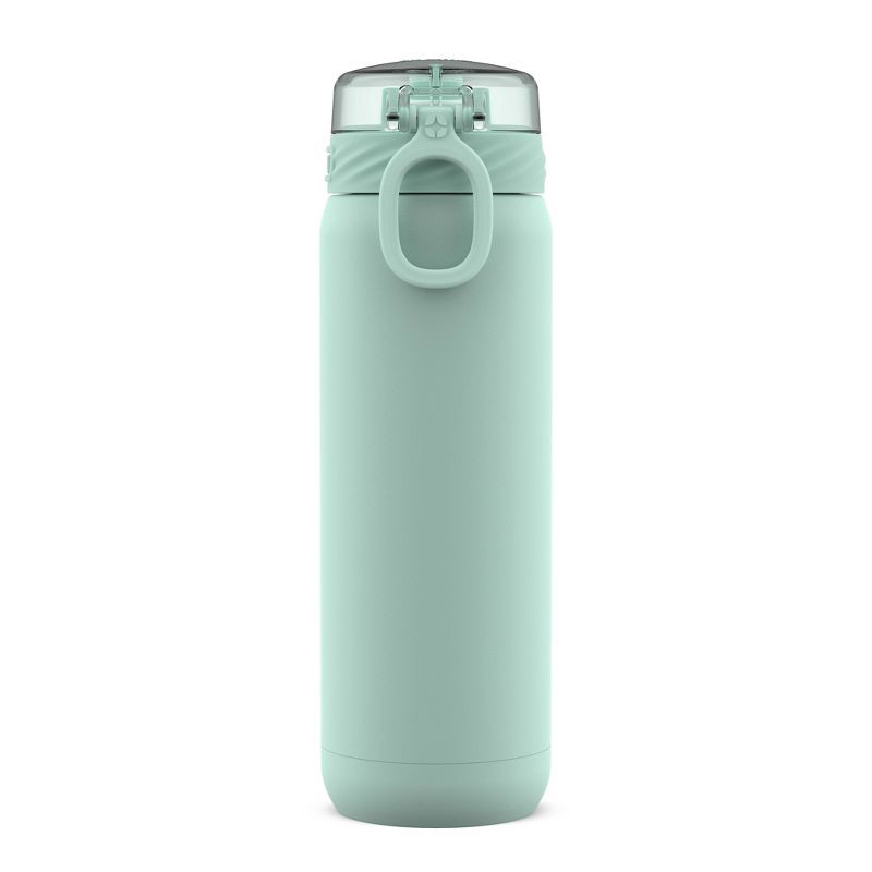 slide 2 of 7, Ello Cooper 22oz Stainless Steel Water Bottle Mint: Reusable Insulated Metal Waterbottle, BPA-Free, Flip-Top Lid, 22 oz