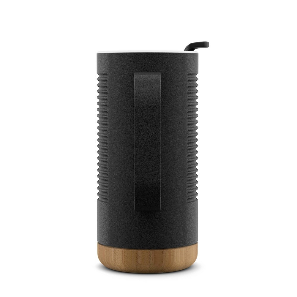 slide 3 of 3, Ello Ceramic Linden Travel Mug Black, 16 oz