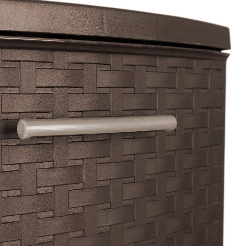 slide 3 of 6, Sterilite 4 Drawer Medium Weave Tower Brown, 1 ct