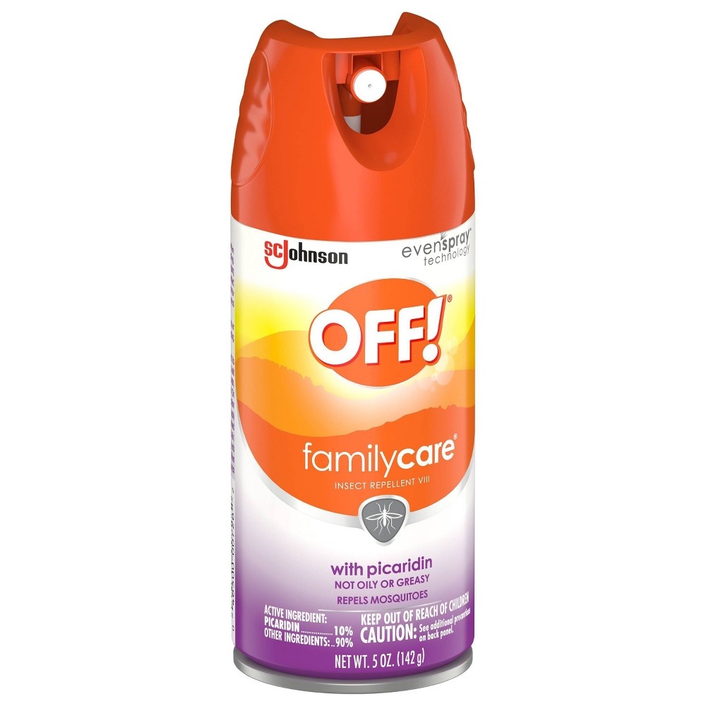 slide 2 of 5, OFF! FamilyCare Mosquito Repellent Picaridin Aerosol - 5oz, 5 oz