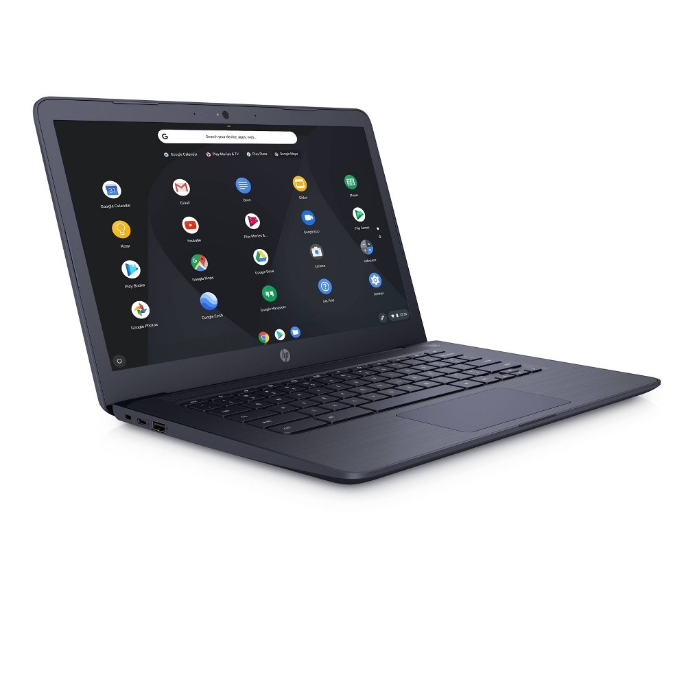 slide 7 of 7, HP Inc. HP 14" Chromebook Laptop with Chrome OS - AMD Processor - 4GB RAM Memory - 32GB Flash Storage - Ink Blue (14-db0031nr), 1 ct