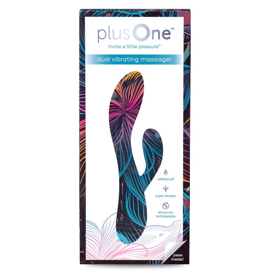 Plusone Waterproof And Rechargeable Dual Rabbit Vibrator 1 Ct Shipt