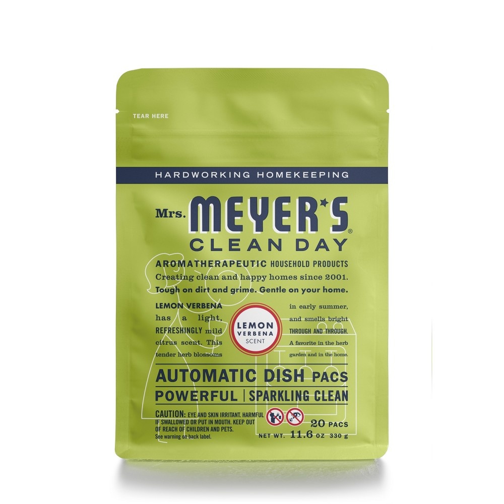 slide 3 of 4, Mrs. Meyer's Clean Day Mrs. Meyer's Lemon Verbena Auto Dish Soap, 11.6 oz