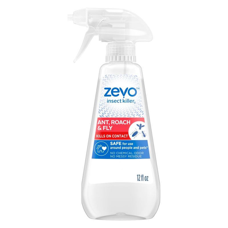 slide 1 of 9, Zevo Ant Roach & Fly Multi-Insect Trigger Spray - 12oz, 12 oz