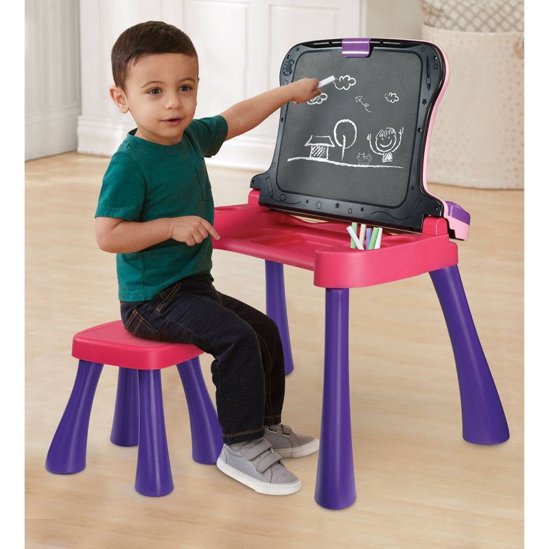 slide 2 of 10, VTech Explore And Write Activity Desk - Pink, 1 ct