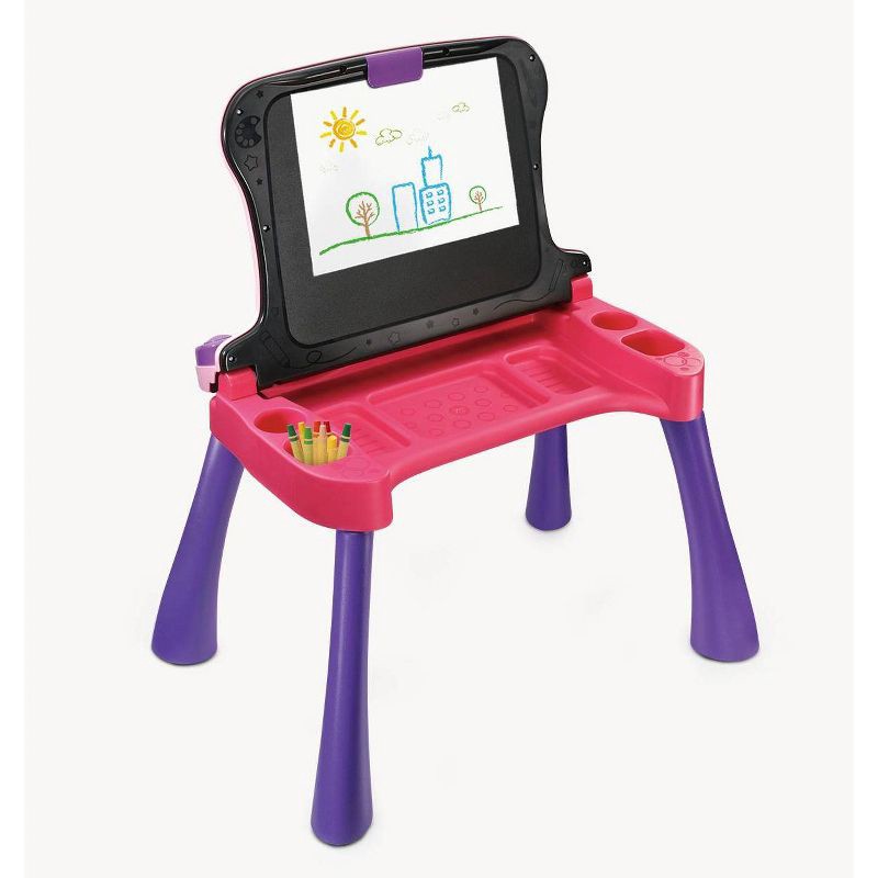 slide 3 of 10, VTech Explore And Write Activity Desk - Pink, 1 ct