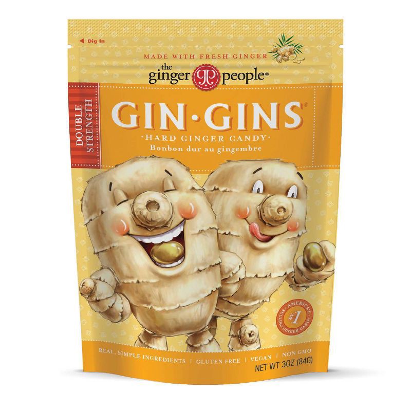slide 2 of 3, The Ginger People Gin - Gins Hard Candy - 3oz, 3 oz