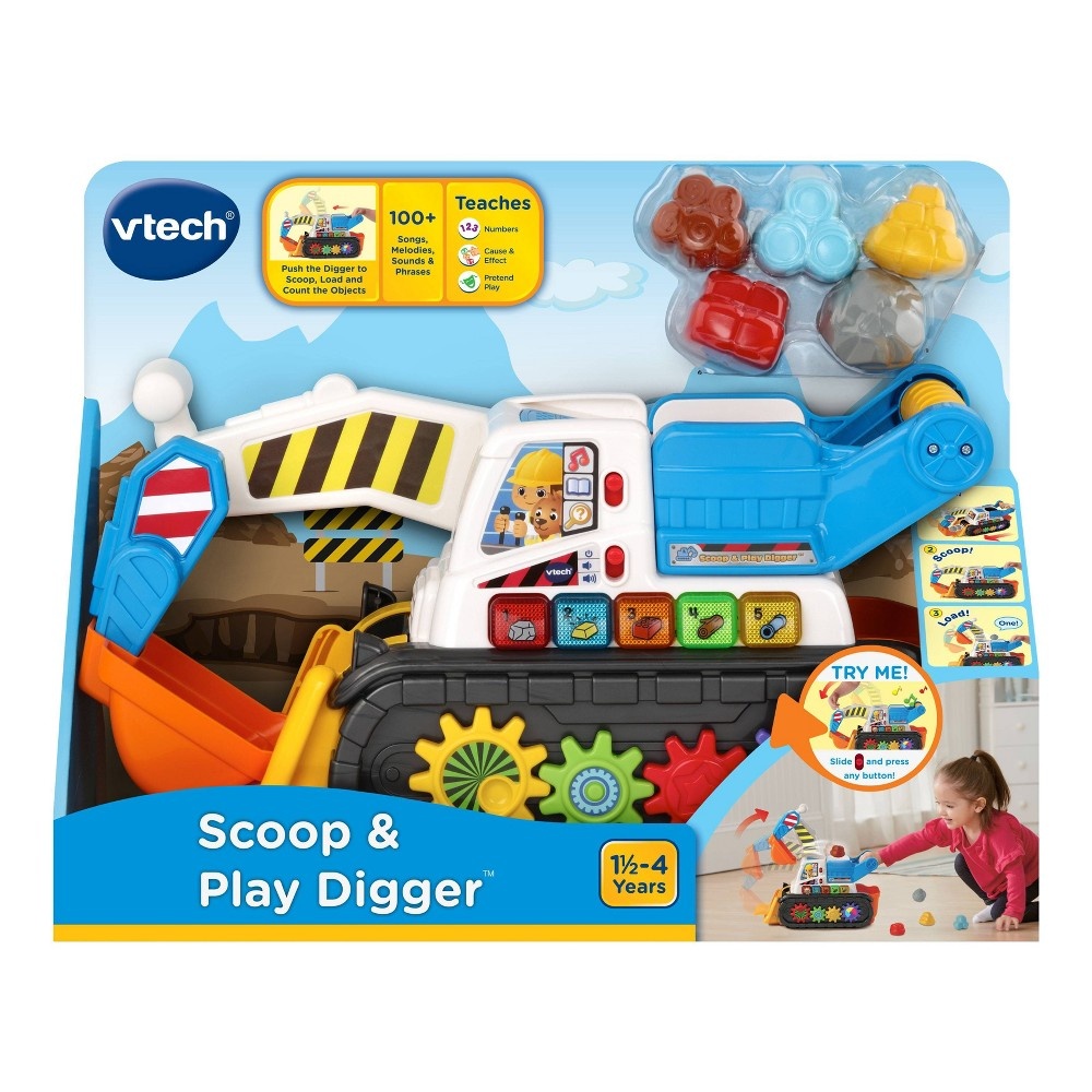 slide 7 of 7, VTech Scoop And Play Digger, 1 ct