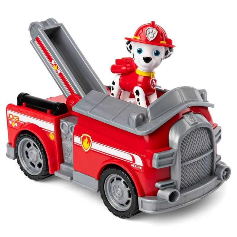 slide 4 of 4, PAW Patrol Fire Engine Vehicle with Marshall, 1 ct