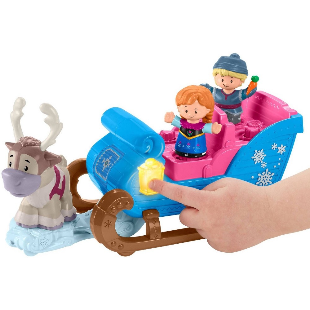 slide 3 of 9, Fisher-Price Little People Disney Frozen Kristoff's Sleigh, 1 ct