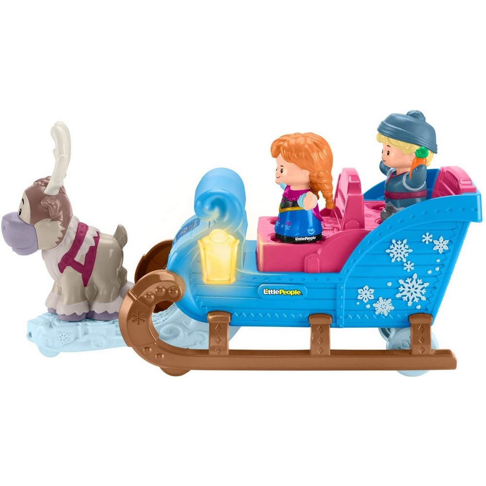 slide 5 of 9, Fisher-Price Little People Disney Frozen Kristoff's Sleigh, 1 ct