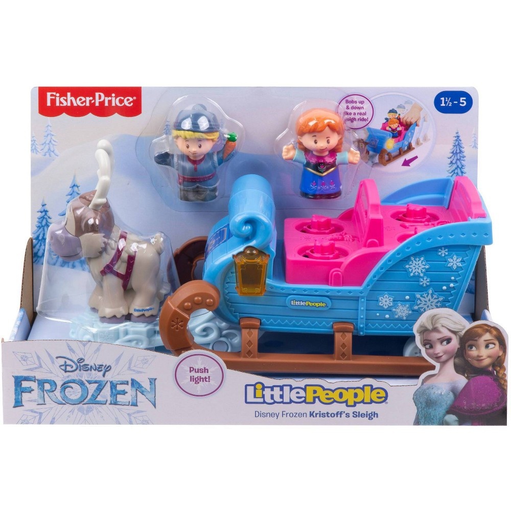 slide 7 of 9, Fisher-Price Little People Disney Frozen Kristoff's Sleigh, 1 ct