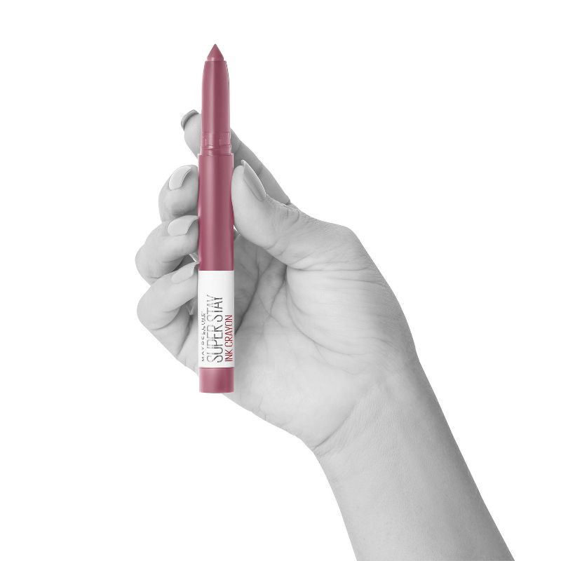slide 3 of 5, Maybelline Superstay Ink Crayon Lipstick - Stay Exceptional - 0.04oz, 0.04 oz