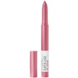 MaybellineSuperstay Ink Crayon Lipstick - Seek Adventure - 0.04oz: Matte Finish, 8-Hour Wear, Built-in Sharpener