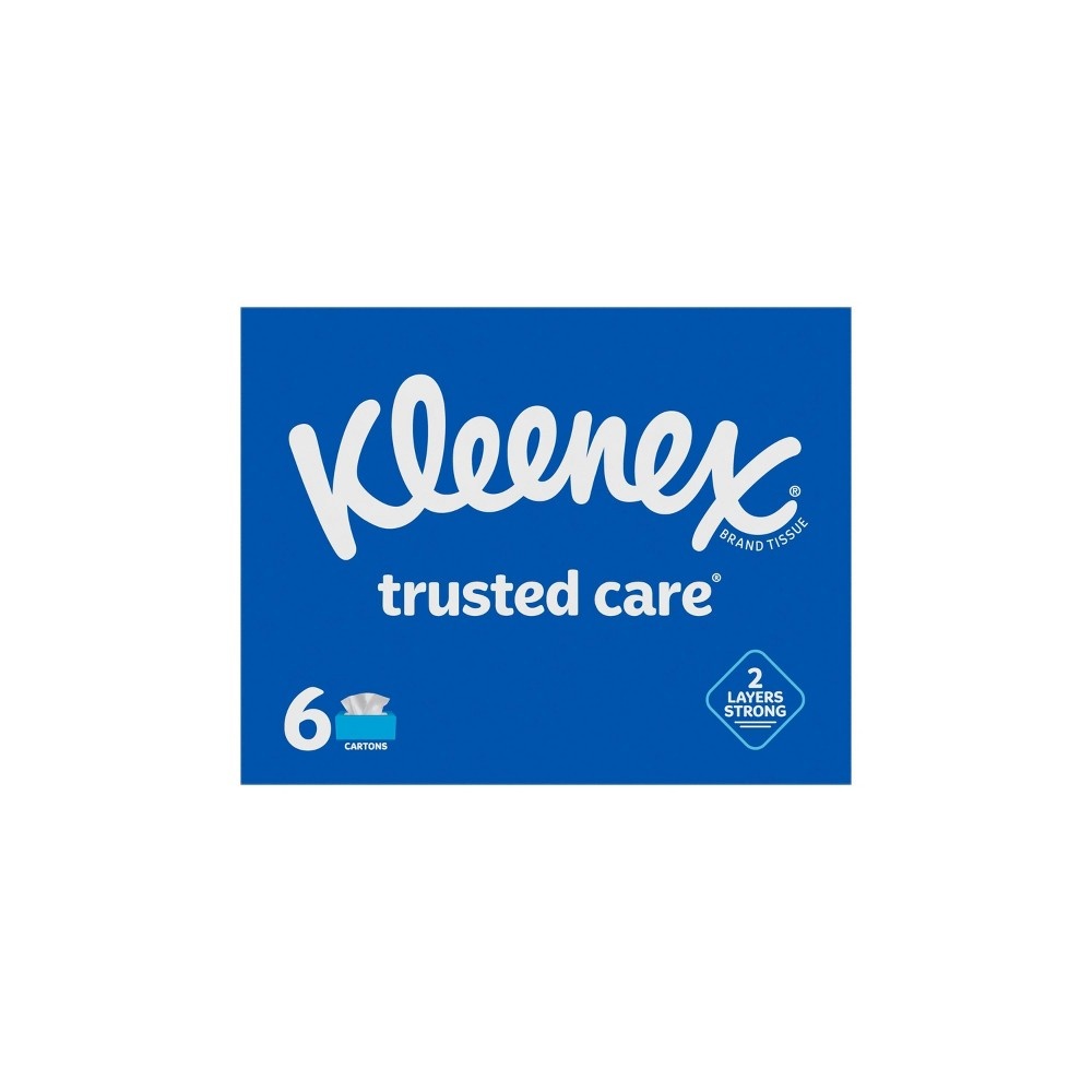 slide 9 of 10, Kleenex Trusted Care Facial Tissue, 6 ct, 144 ct