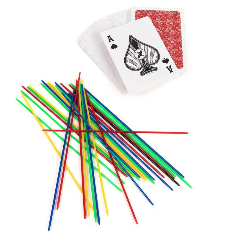 slide 11 of 11, Game Gallery 12 Classic Games in Wooden Storage House, Styles May Vary, 1 ct