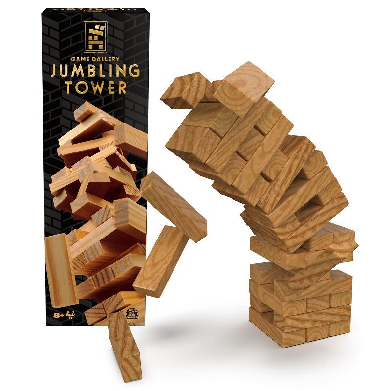 slide 1 of 7, Game Gallery Jumbling Tower Board Game, 1 ct