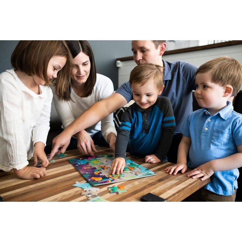 slide 4 of 8, Chuckle & Roar Tray Kids Puzzles 4pk, 4 ct