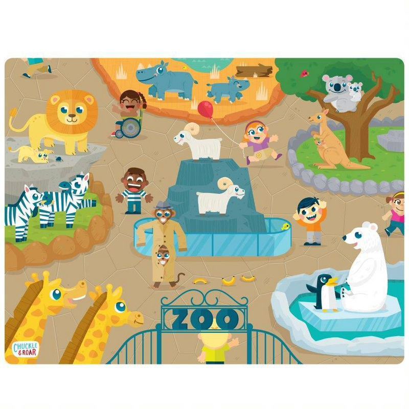 Chuckle & Roar Jigsaw Kids Puzzles 4pk