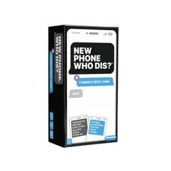 New Phone Who Dis? Game by What Do You Meme?: Card Games for Creative Thinking Party, 3+ Players, 30-90 Min Play