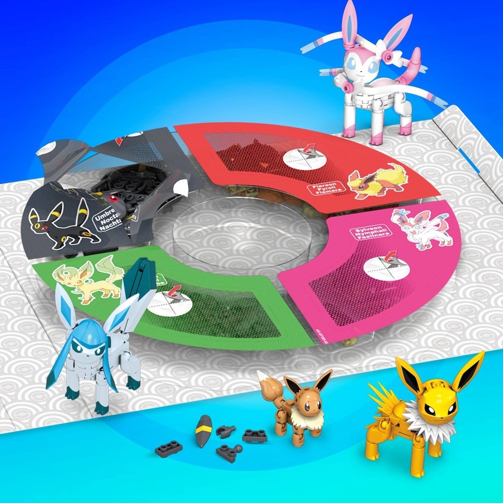 mega construx pokemon eevee evolution construction set