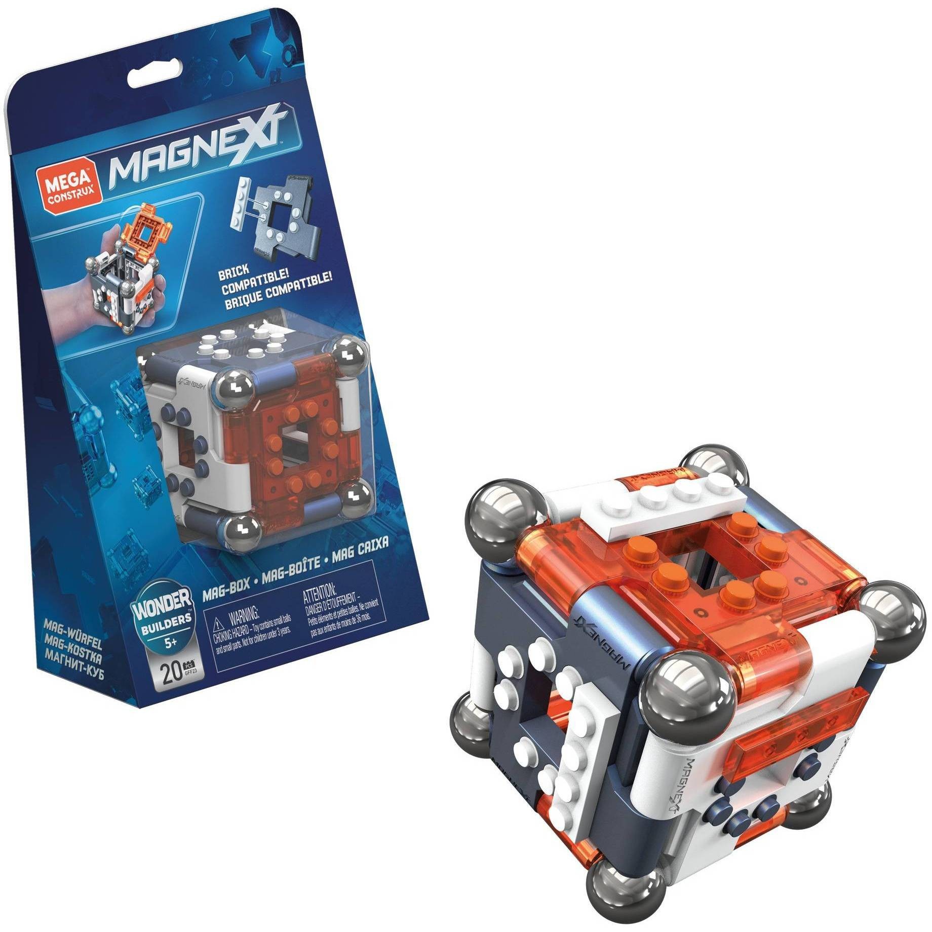 slide 1 of 1, Mega Construx Magnext Mag-box, 1 ct