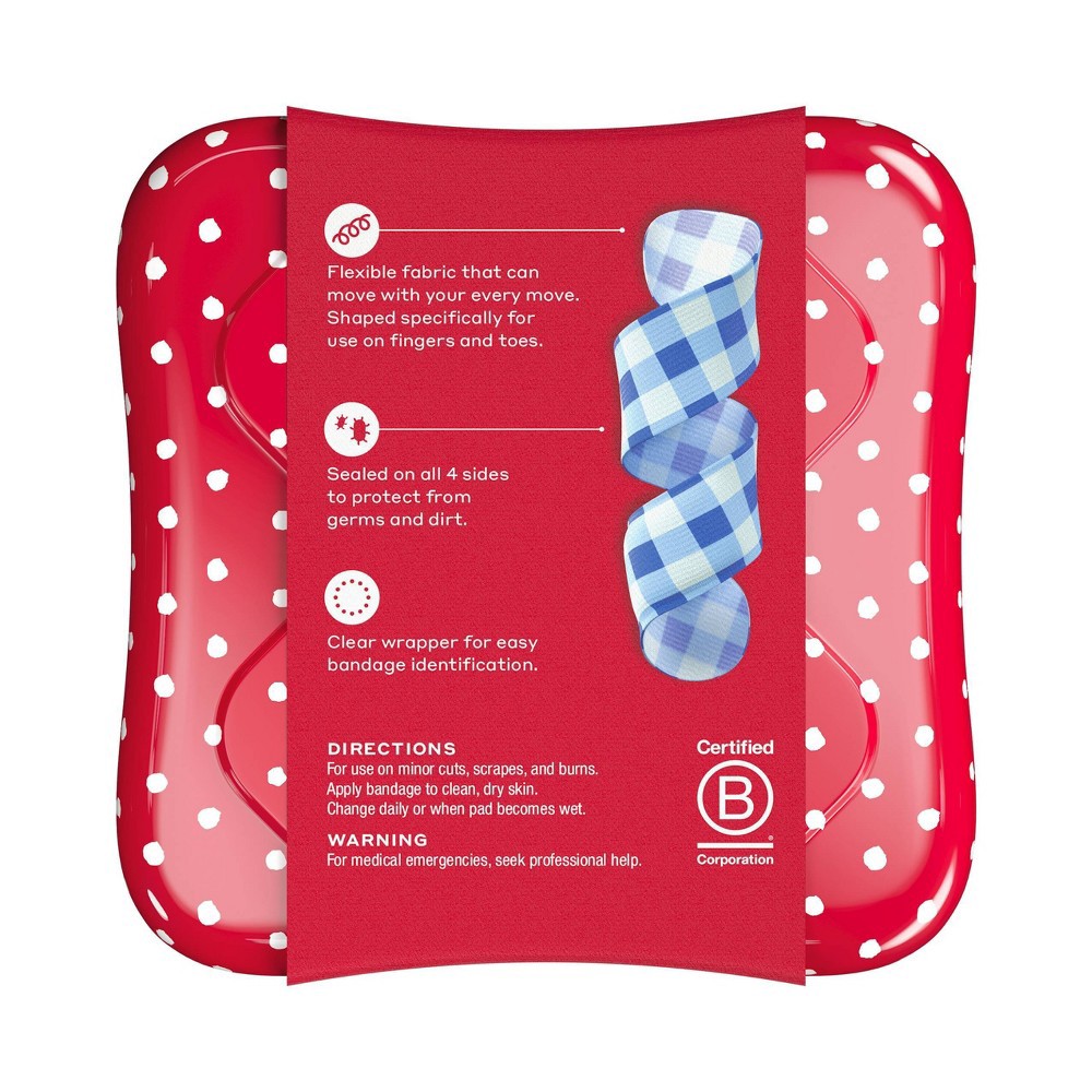 slide 5 of 10, Welly Handy Bandies Finger & Toe Flex Fabric Assorted Bandages - 24ct, 24 ct